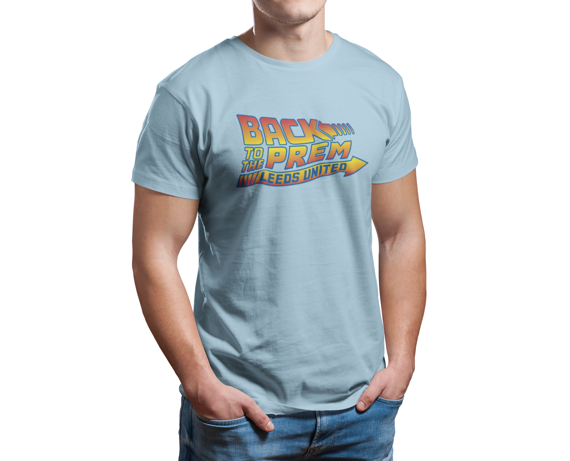 Sky blue T-shirt