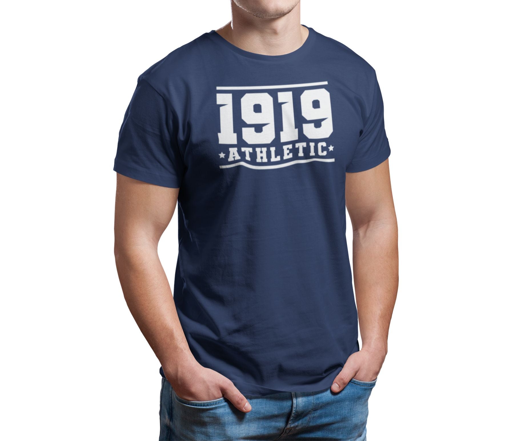Men navy t-shirt
