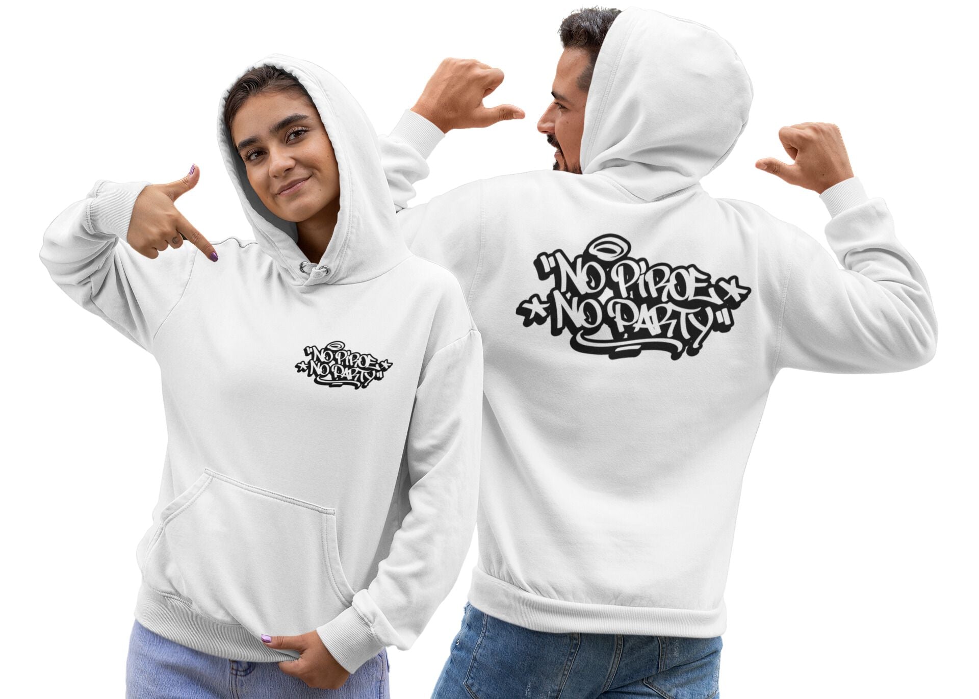 No Piroe, No Party Hoodie