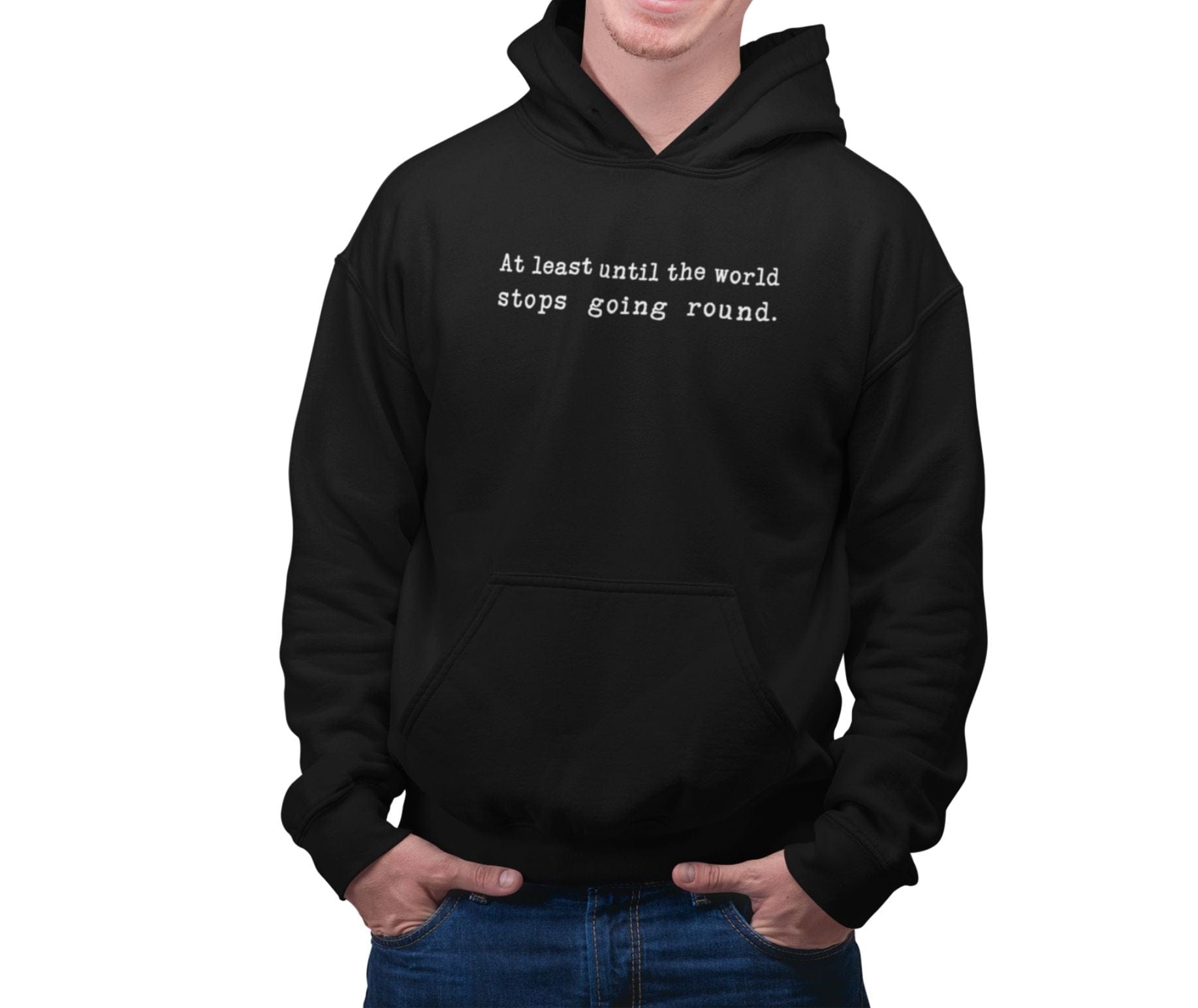 World Stops Hoodie